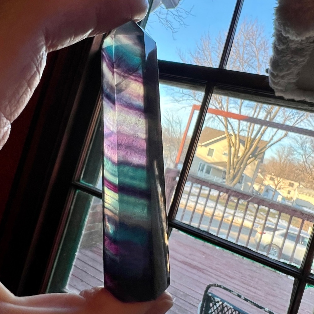 Fluorite Crystal Tower